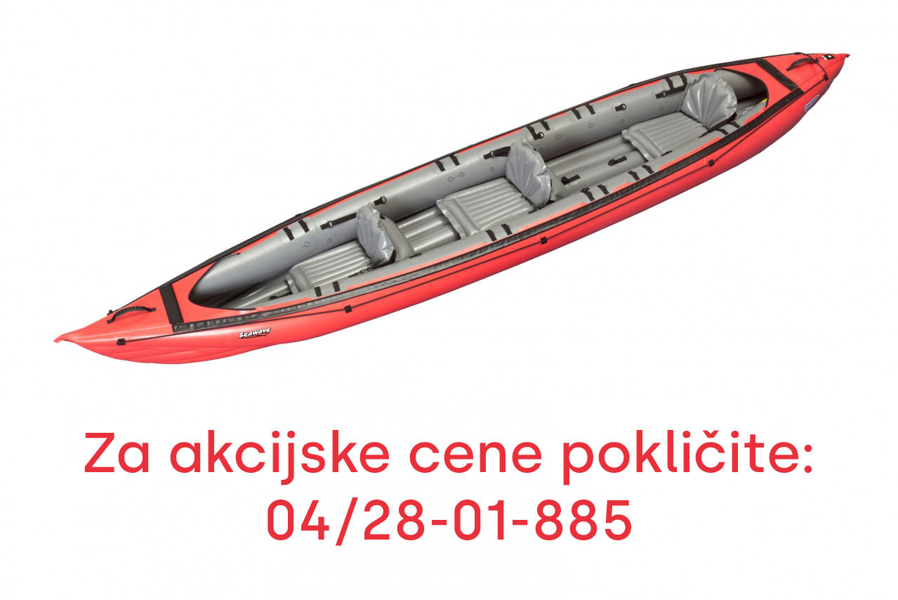 Gumenjak GUMOTEX SEAWAVE (rdeč/siv)