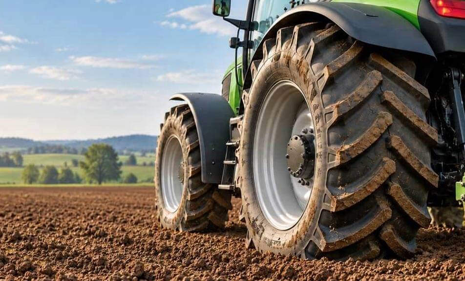 Traktor na njivi