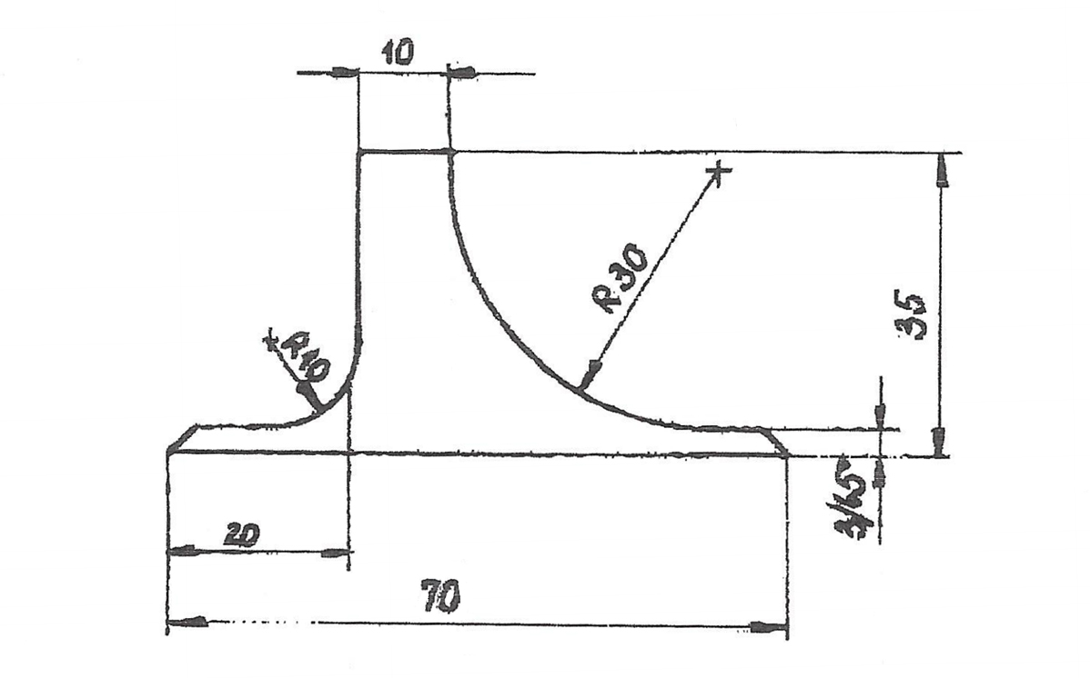 PROFIL 02031 B6 A35 REBRA 3000MM