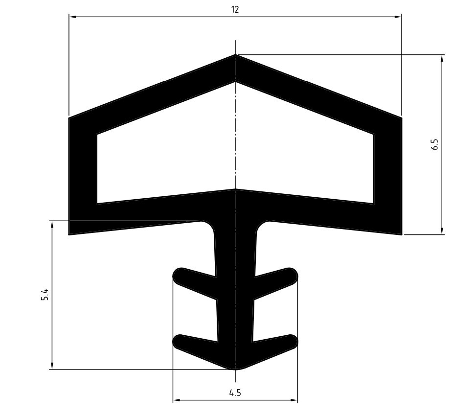 PROFIL 02021 E5 ČRN