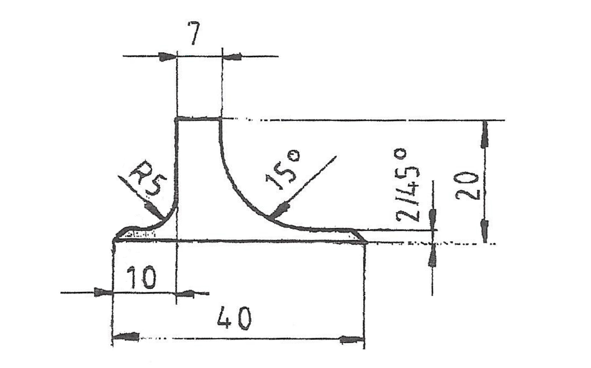 PROFIL 02030 B6 A20 REBRA 3000MM