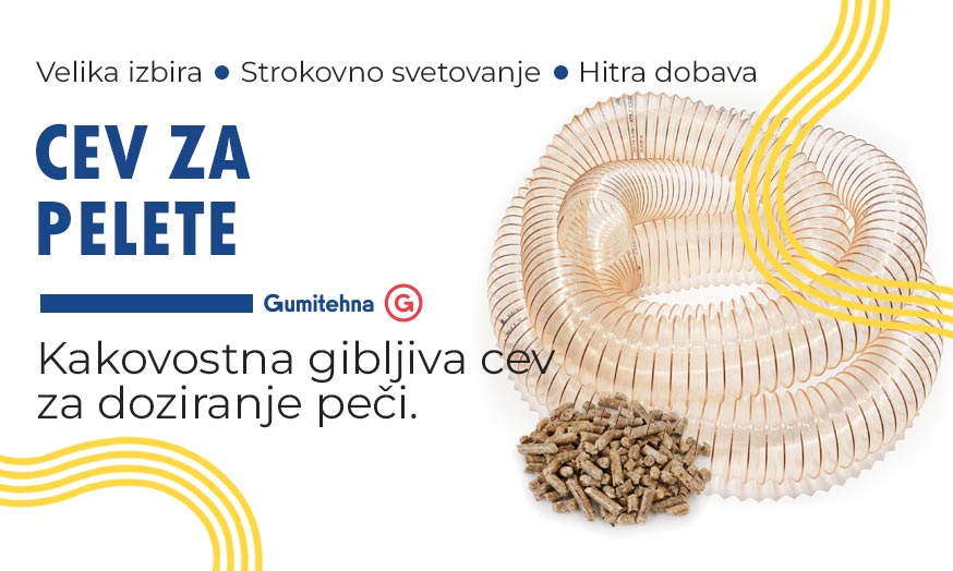 Cev za pelete