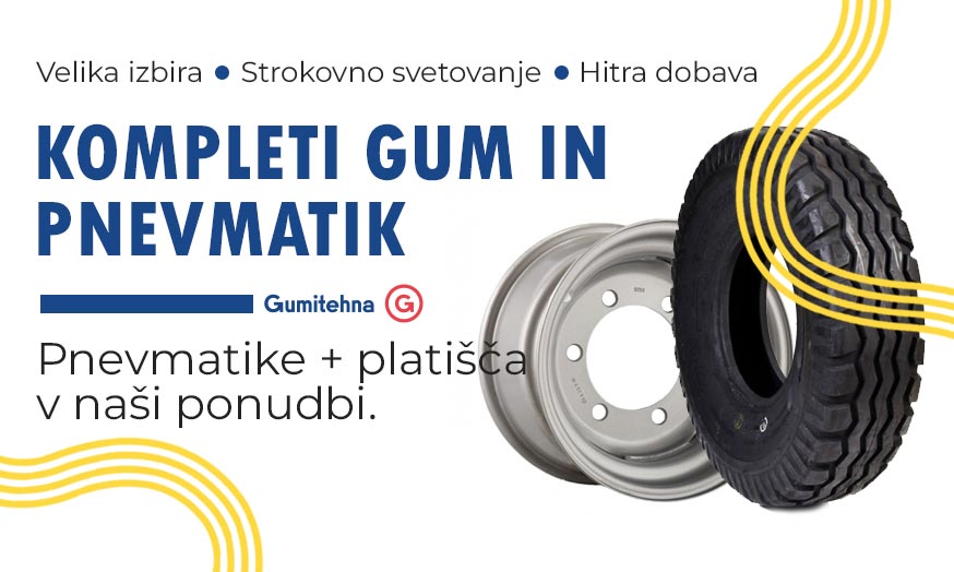 Kompleti pnevmatik in platišč