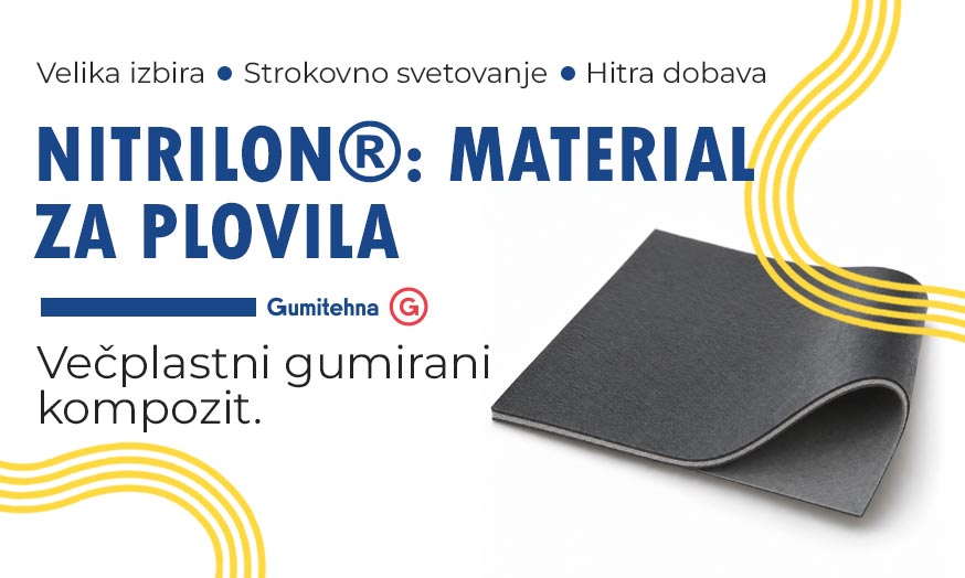 NITRILON®: Material, iz katerega so izdelani kajaki in kanuji GUMOTEX 