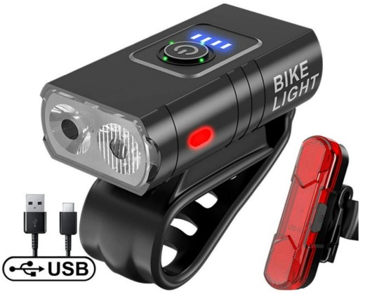 LUČ ZA KOLO USB / SET SPREDNJA+ZADNJA